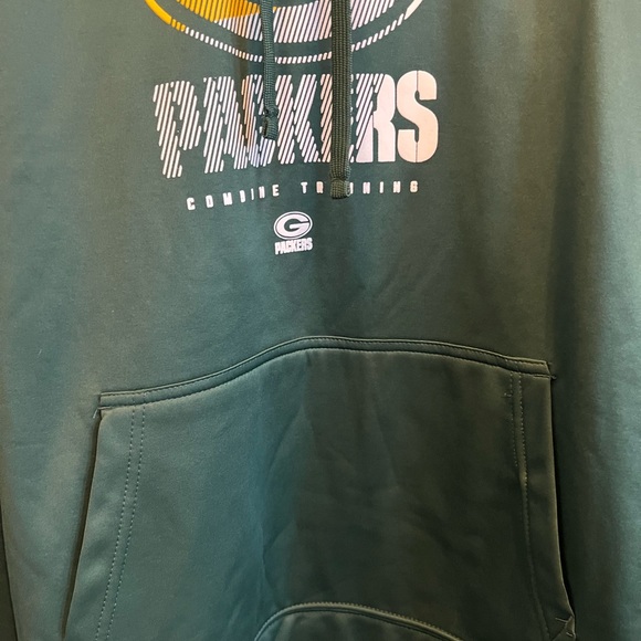New Era Green Bay Packers Throwback 1/4 Zip Pullover  Sz XXL - Picture 11 of 11